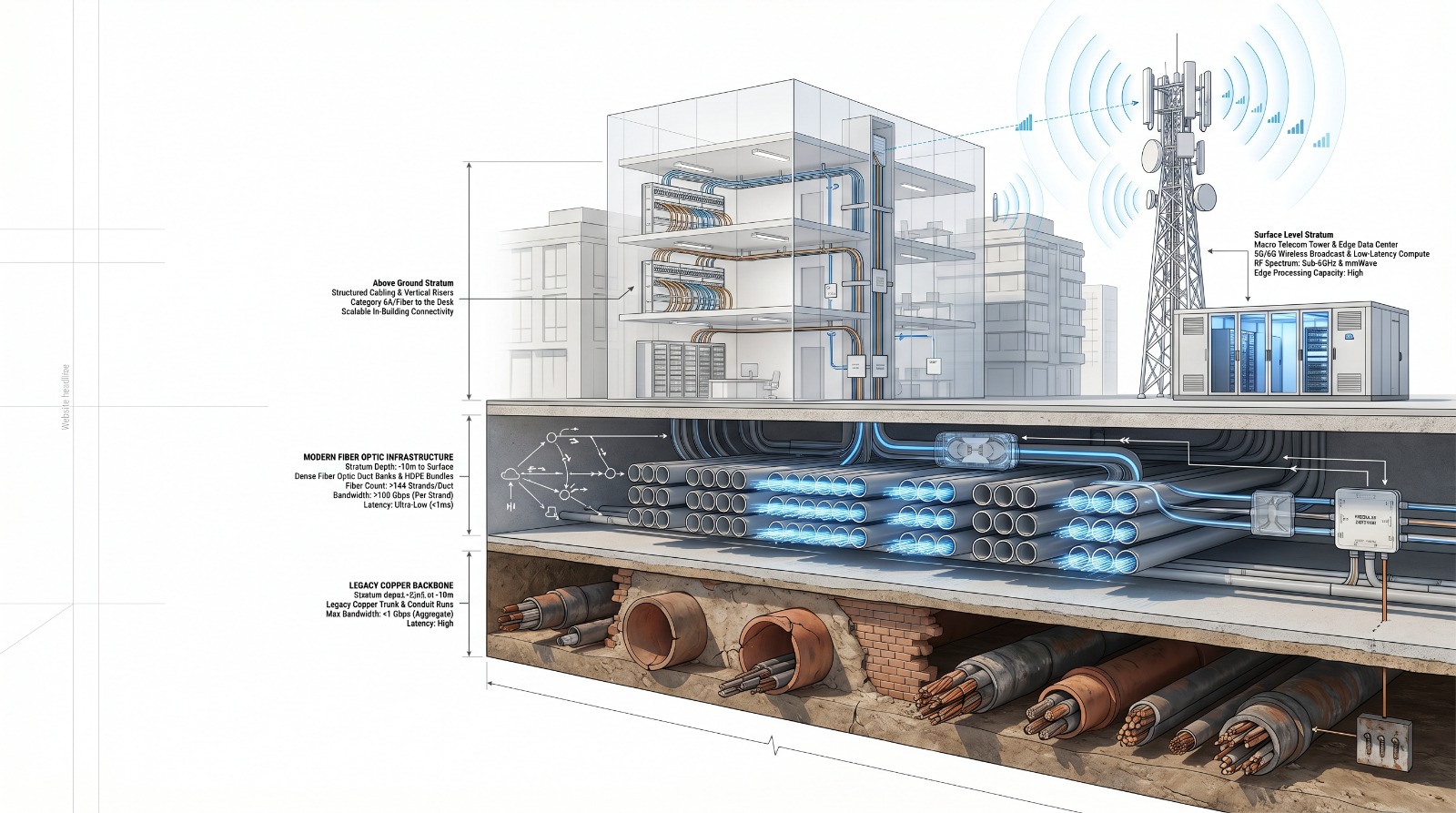 ICT infrastructure and telecommunications services