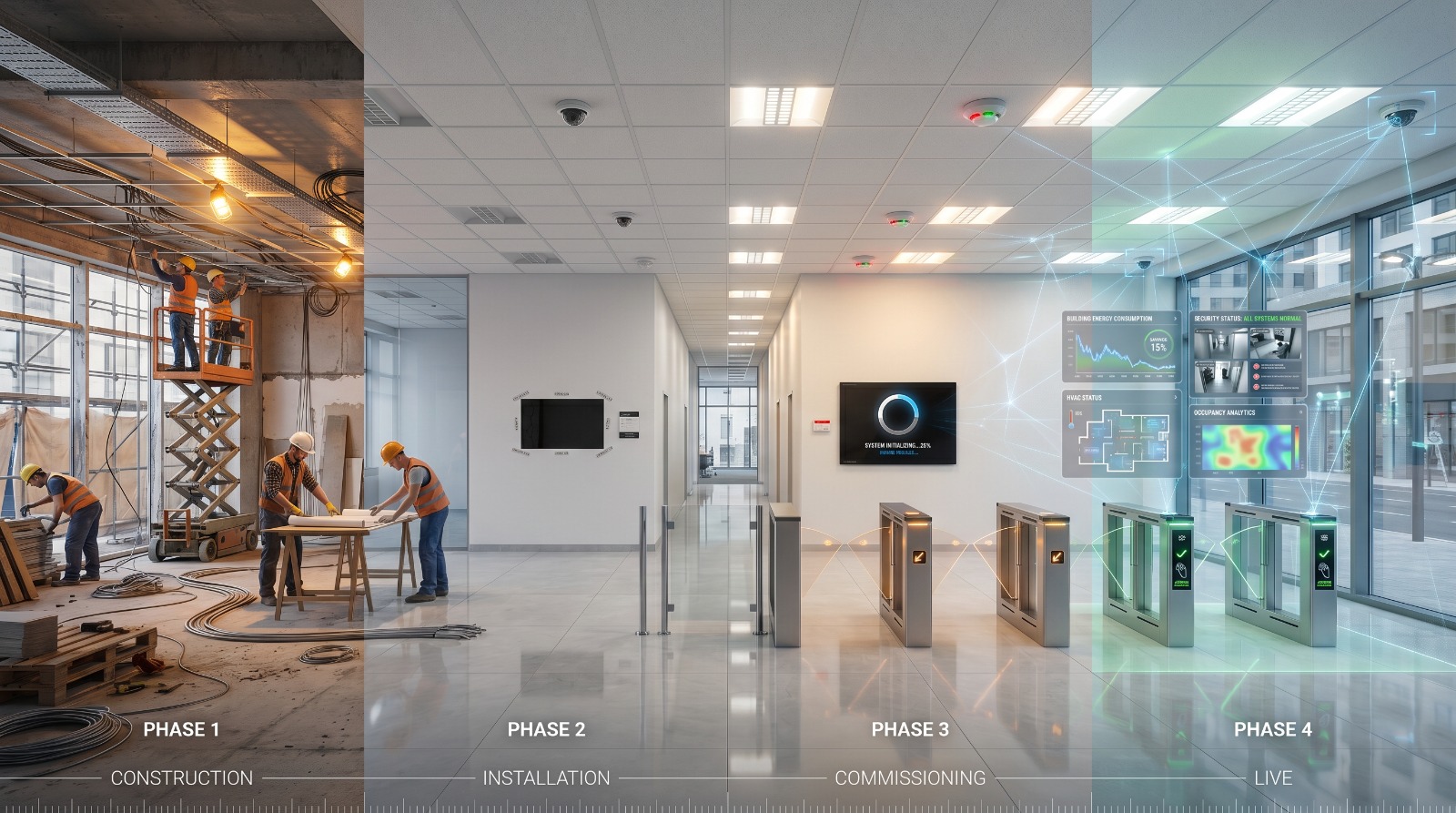 Project management and facility operations